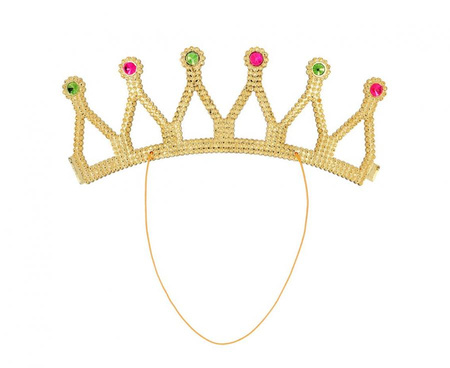 Korona królewny królewna Louisa złota dodatek małej księżniczki