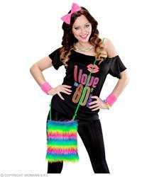 TOREBKA FUTRZANA KOLOROWA