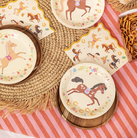 SERWETKI KONIKI 33 CM 10 SZT