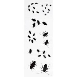 NAKLEJKI NA ŚCIANĘ ROBAKI HALLOWEEN