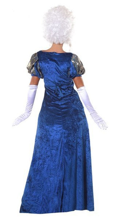 STRÓJ BAROKOWY MARKIZA NIEBIESKA