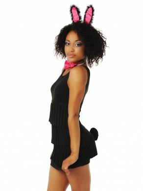 ZESTAW KRÓLICZKA RÓŻOWO-CZARNY