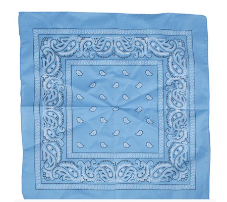 NIEBIESKA CHUSTKA KOWBOJA