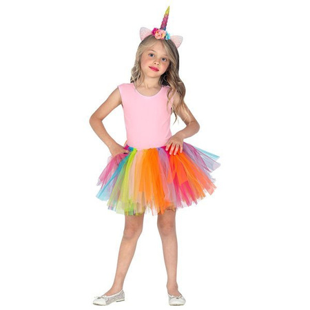 SPÓDNICZKA TUTU MULTICOLOR 30 cm
