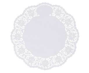 SERWETKI PAPIEROWE BIAŁE 20 CM 12 SZT