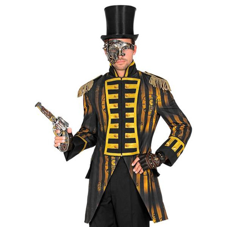 FRAK MĘSKI CZARNY STEAMPUNK