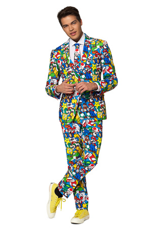 GARNITUR MĘSKI SUPER MARIO OPPOSUITS