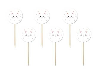 PIKERY SŁODKI KOTEK 6 SZT