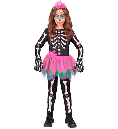 STRÓJ DZIECIĘCY LOS MUERTOS SZKIELET