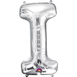 BALON FOLIOWY 45cm x 81cm LITERA I SREBRNA