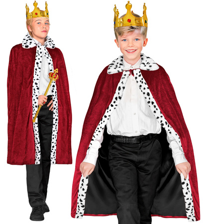STRÓJ PELERYNA KRÓLEWSKA DZIECIĘCA 90 CM