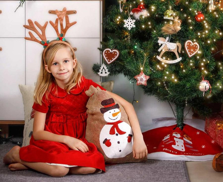 OPASKA ROGI RENIFERA BRĄZOWE 