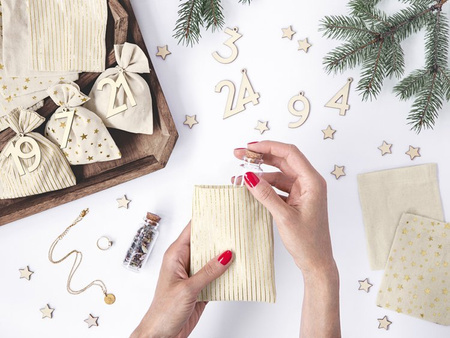 KALENDARZ ADWENTOWY WORECZKI 24 SZT.