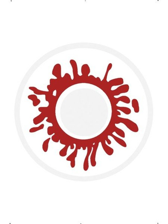 SOCZEWKI PRZEKRWIONE OCZY