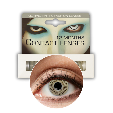 SOCZEWKI ROCZNE ZŁOTE GOLDEN DOTS