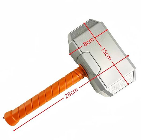 STRÓJ THOR BÓG PIORUNÓW + MASKA + MŁOT