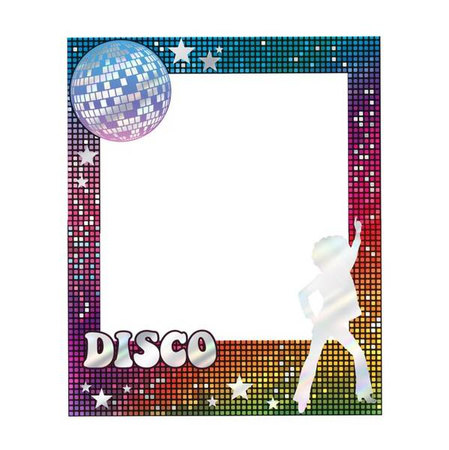 RAMKA DO ZDJĘĆ RETRO DISCO 50 X 60 CM
