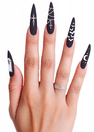 SZTUCZNE PAZNOKCIE WAMPIR