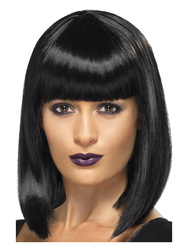 PERUKA GWIAZDA MUZYKI CZARNA