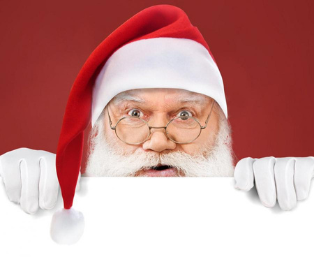 CZAPKA CZERWONA MIKOŁAJA ŚWIĄTECZNA 