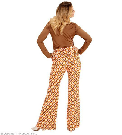 SPODNIE DAMSKIE W ROMBY