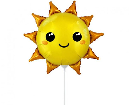 BALON FOLIOWY 14 CALI SŁONECZKO 35 CM