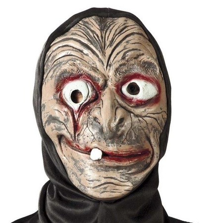 MASKA WIEDŹMA Z KAPTUREM