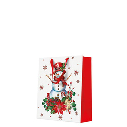 TORBA PREZENTOWA BAŁWAN 20 X 25 X 10 CM