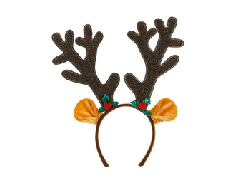 OPASKA ROGI RENIFERA Z USZAMI 29 X 34 CM