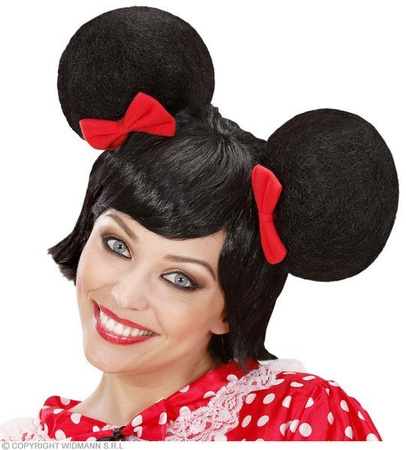 PERUKA MYSZKA MINI Z USZAMI