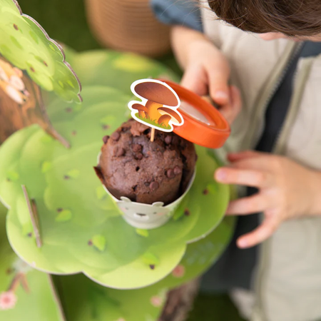 TOPPERY NA TORT LEŚNI PRZYJACIELE 9 SZT.