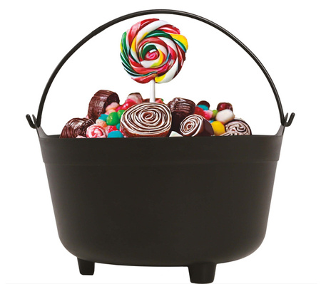 CZARNY KOCIOŁEK WIADERKO 32X31X18