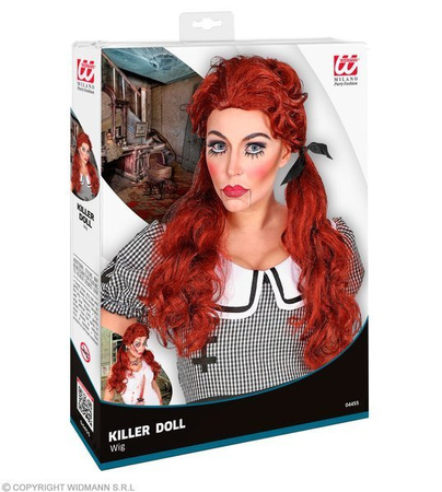 PERUKA MORDERCZA LALKA