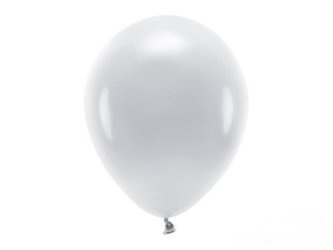 BALONY ECO 30 cm PASTEL SZARY 10 szt.