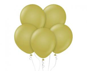 BALONY LATEKSOWE PASTELOWE OLIWKOWE 12 CALI 10 SZT 30 CM