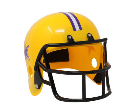 KASK FUTBOLISTY ŻÓŁTY 