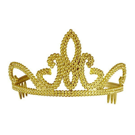 TIARA ZŁOTA ORNAMENTALNA