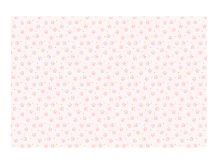 OBRUS PAPIEROWY KOCIE ŁAPKI 180X120 CM