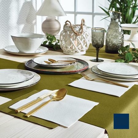 BIEŻNIK AIRLAID 40 CM x 500 CM MONOKOLOR ZŁOTY