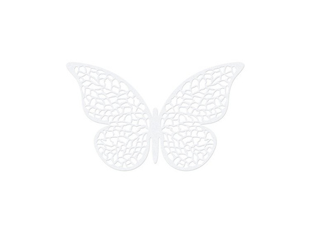 Dekoracje papierowe Motyl, 6,5 x 4cm (1 karton / 50 op.) (1 op. / 10 szt.)
