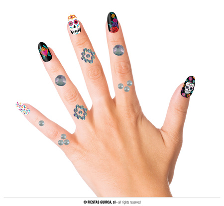 NAKLEJKI CYRKONIE NA TWARZ 