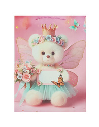 TORBA PAPIEROWA MIŚ WRÓŻKA 40 X 30 X 12 CM