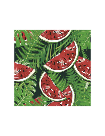 SERWETKI PAPIEROWE ARBUZY 33X33 CM 20 SZT