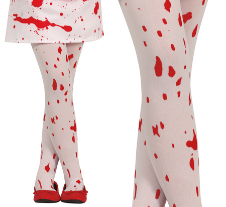 KRWAWE RAJSTOPY DZIECIĘCE HALLOWEEN