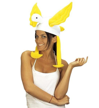 CZAPKA PLUSZOWA KACZKA