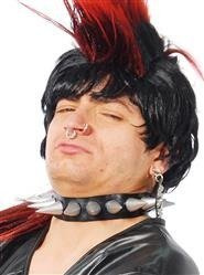 KOLCZYKI PUNK SREBRNE 8 SZT.