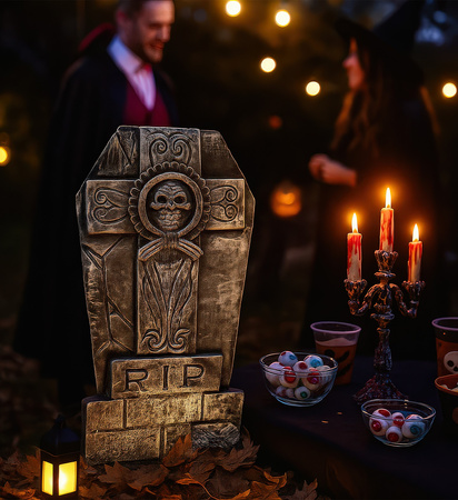 NAGROBEK RIP KRZYŻ 30 X 49 CM