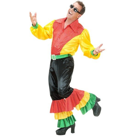 Koszula męska disco cekiny lata 70 karnawał