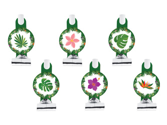 GWIZDKI TRĄBKI ROZWIJANE HAWAII PARTY