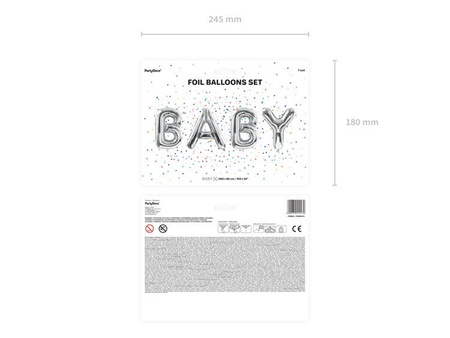 BALON FOLIOWY BABY 262X86 CM